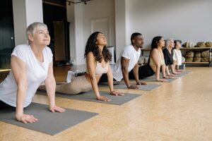 Yoga class