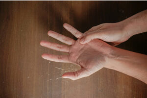 sore stiff hands