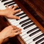 Playing keyboard with soft-touch keys for arthritis