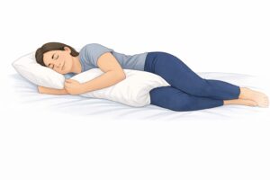 Use pillows for support
